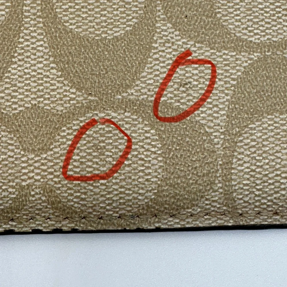 Coach Signature Key Holder / Change Wallet – Used Condition